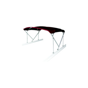 Taylor 88125 Manual Bimini Kit 8x10 Burgundy - 2020329856