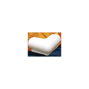 Taylor 90° Vinyl Corner Bumper 6" x 6" - White - 2020108541