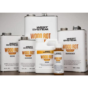 West Systems 69012 Wood Rot Repair Kit, 12 oz - 690-12