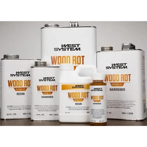 West Systems 69015Q Wood Rot Repair Kit, 1.5 Qt - 690-1.5QT