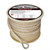 Extreme Max 3006.2267 BoatTector Double Braid Nylon Anchor Line with Thimble - 1/2" x 300', White & Gold