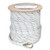 Extreme Max 3006.2544 BoatTector Double Braid Nylon Anchor Line with Thimble - 3/4" x 300', White w/ Blue Tracer