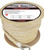 Extreme Max 3006.2349 BoatTector Premium Double Braid Nylon Anchor Line with Thimble - 3/4" x 600', White & Gold