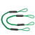 Extreme Max 3006.2753 BoatTector Bungee Dock Line Value 2-Pack - 5', Green
