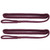Extreme Max 3006.2585 BoatTector Premium Double Braid Nylon Fender Line 2-Pack - 3/8" x 6', Plum