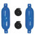 Extreme Max 3006.7375 BoatTector Inflatable Fender Value 2-Pack - 4.5" x 16", Blue