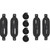 Extreme Max 3006.7384 BoatTector Inflatable Fender Value 4-Pack - 6.5" x 22, Black
