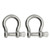 Extreme Max 3006.8297.2 BoatTector Stainless Steel Bow Shackle - 1/2", 2-Pack