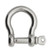 Extreme Max 3006.8299 BoatTector Stainless Steel Bow Shackle - 5/8"