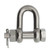 Extreme Max 3006.8354 BoatTector Stainless Steel Bolt-Type Chain Shackle - 5/8"