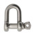 Extreme Max 3006.8282 BoatTector Stainless Steel Chain Shackle - 7/8"