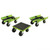 Extreme Max 5800.2006 Economy Snowmobile Dolly System - Green