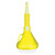 WirthCo 32135 Double Capped Funnel - Quart, Yellow - 32135