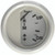 Faria 13122 Dress Trim Gauge (Mercury/Mariner/Mercruiser/Volvo DP/Yamaha 2001 and Newer) - 2", White - 13122
