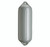 Polyform NF-5 GREY NF Series Fender - 8.9" x 26.8", Gray - NF-5 GREY
