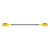 Crooked Creek C11180 Symmetrical Kayak Paddle - 8', Yellow - 50482