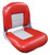Tempress 61165 Navistyle Low-Back Boat Seat - Red/Gray - 61165
