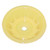 C.H. Yates 350Y Yellow Plastic Bow Bell - 3.5 in. x 0.5 in. - 350Y