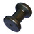 C.H. Yates 5203-5 Black Rubber Spool Roller - 5 in. x 0.625 in. - 5203-5