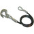 C.R. Brophy SC34 Trailer Safety Cable with Eye Hook - 5/16" - 3/8" Cable - SC34