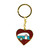 Camco 53287 "Life is Better at the Campsite" Keychain - Red Heart with Teardrop Trailer - 53287