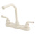 Empire Brass U-YBB800RSB RV Kitchen Faucet with Hi-Rise Spout and Teapot Handles - 8", Biscuit - U-YBB800RSB