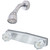 Empire Brass U-YJW59 RV Non-Metallic Chrome Shower Valve Kit with Crystal Handles 8" - Includes Shower Kit - U-YJW59