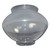 Falks 4 Half-Frosted Pyrex Globe - 4