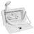 Phoenix Faucets by Valterra PF266201 Exterior Shower Kit Box with 59" Vinyl Hose - White - PF266201