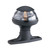 Attwood 5980-1 Deck Mounted All-Round Light - 3" Raised Base, Black - 5980-1