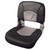 Tempress 45608 All-Weather High-Back Boat Seat - Charcoal/Gray - 45608