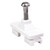 Sea-Dog 273286-1 Deck Hinge Slide Track Mount Hinge Fitting (Port/Star) - 0.850 Track, White - 273286-1
