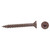 AP Products 012-FSQ250 8 X 1-1/2 Flat Head Screw, Pack of 250 - 1-1/2" - 012-FSQ250 8 X 1-1/2
