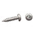 AP Products 012-PSQ500 8 X 1 Pan Head Square Recess Screw, Pack of 500 - 1", Zinc - 012-PSQ500 8 X 1