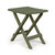 Camco 51880 Small Adirondack Folding Table - Sage - 51880