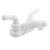 Dura Faucet Non-Metallic Classical RV Lavatory Faucet - White - DF-PL700C-WT