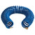 Empire Brass CRD-COIL-BLU-HS Blue Coiled Extension Hose For Quick Disconnect Valves - 15' - CRD-COIL-BLU-HS