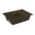Icon 00437 Holding Tank with Bottom Drain HT630BSBD - 22.5" x 18.5" x 6" - 437