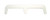 Icon 01619 Tandem Axle Fender Skirt FS766 for Travelaire - Polar White - 1619