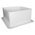 Icon 12573 Skyline/Vent Inner Garnish SL1414 for 14" x 14" Opening - Polar White - 12573