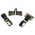 JR Products 05044 Party Light Hangers/Double Snap- Pack of 4 - 5044