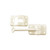 JR Products 10454 Plastic T-Style Door Holder - Colonial White, 6" - 10454