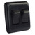 JR Products 12235 On/Off Switch with Bezel - Double Switch, Black - 12235