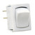 JR Products Mini On/Off Switches - White/White, 1 Pack - 13645