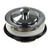 JR Products 95135 Strainer with Pop-Up Stopper - Chrome - 95135 JR Products 95135 Strainer with Pop-Up Stopper - Chrome - 95135