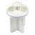 JR Products 95225 Four-Stem Pop-Up Stopper - Parchment - 95225