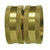 Midland Metal 30-011 Garden Hose FGH x FGH Swivel Fitting - 3/4 in. x 3/4 in. - 30-011