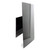 Norcold 636216 Upper Refrigerator Door Panel for NXA641/NXA841 Models  - Black Acrylic - 636216
