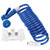 Dura Faucet RV Exterior Spray Faucet Kit - White/Blue - DF-SA186-WT