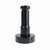 ObeCo OBPR-SME-ALHK-BLACK Aluminum Clothes Hook - 2", Black - OBPR-SME-ALHK-BLACK